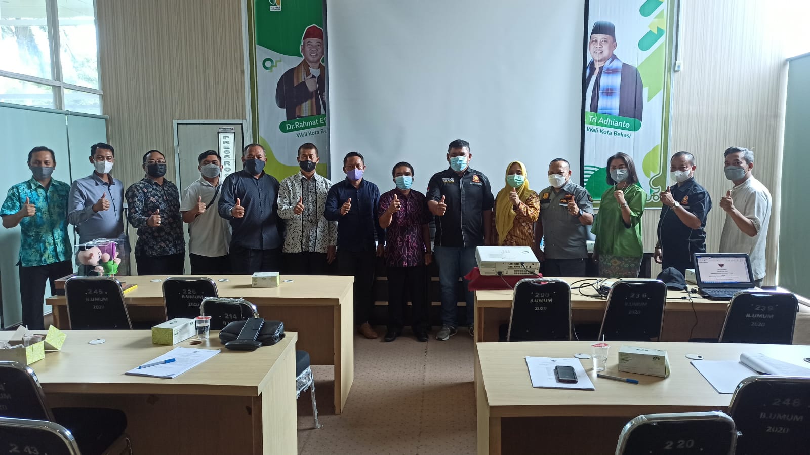 DPRD Kabupaten Bangka Barat Studi Banding Perda Penerapan Protokol Kesehatan Covid-19 Ke Kota Bekasi