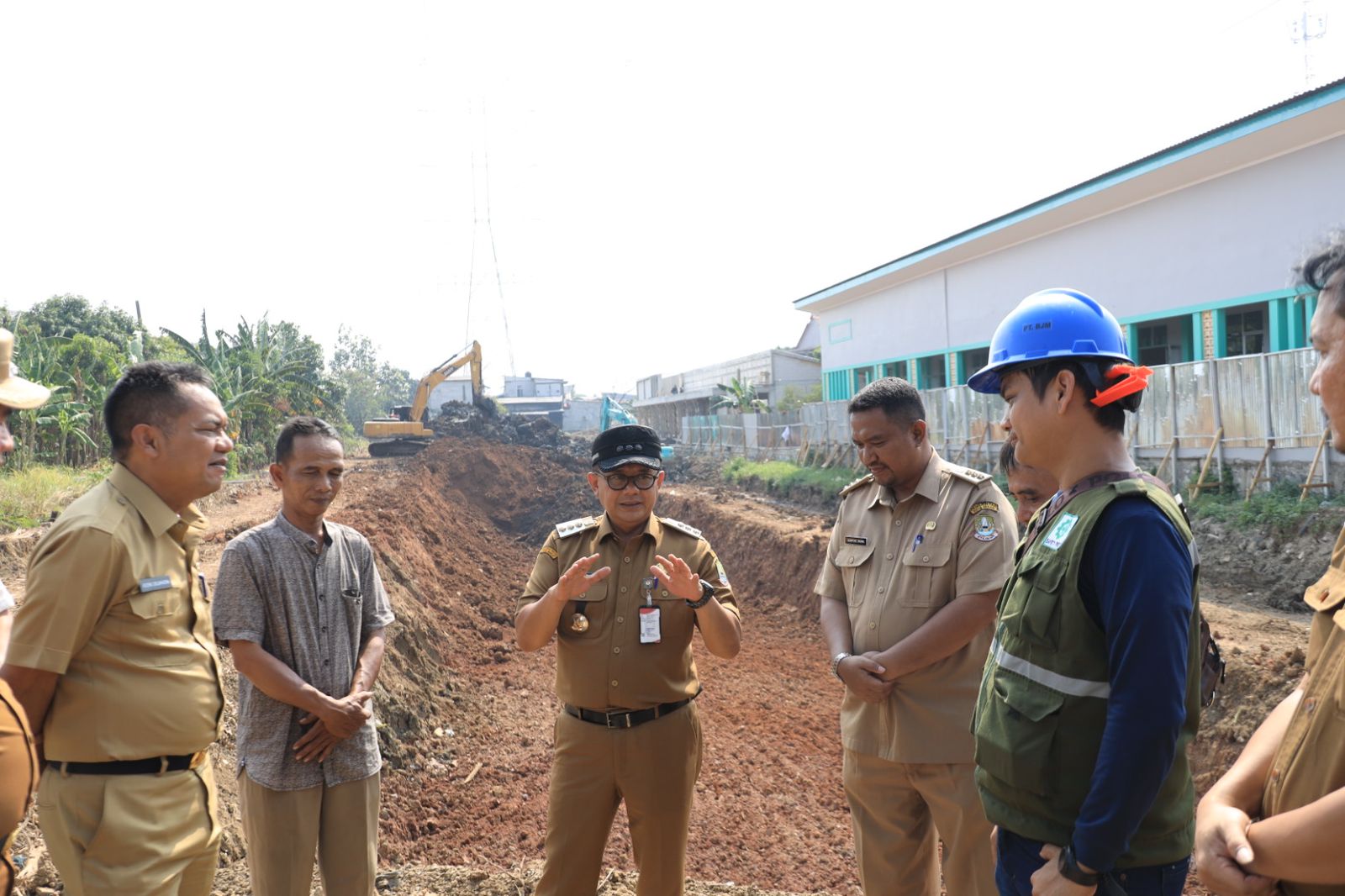 Kroscek Langsung Perkembangan Polder Air; Gani Minta Percepat Prosesnya