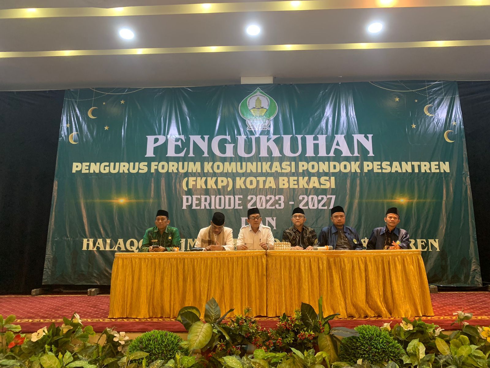 Asda II Kota Bekasi Hadiri Pengukuhan Pengurus Forum Komunikasi Ponpes