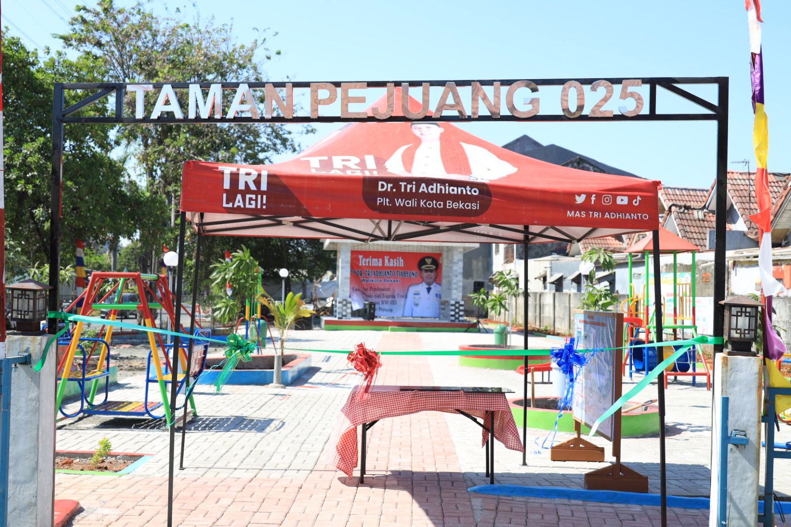 Ciptakan Ruang Terbuka Hijau, Wali Kota Bekasi Hadirkan Banyak Taman