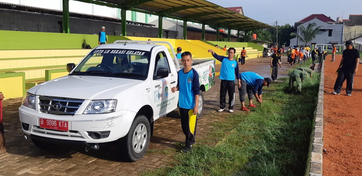 Giat Kerja Bakti Dilakukan Aparatur Bekasi Selatan