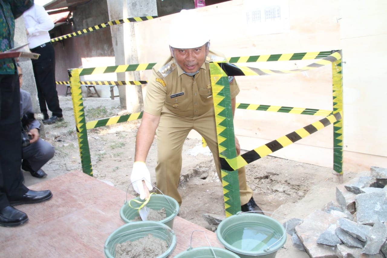 Petakkan Batu Pertama Kantor Bersama  Pengurus Daerah Kota Bekasi IPPAT dan INI