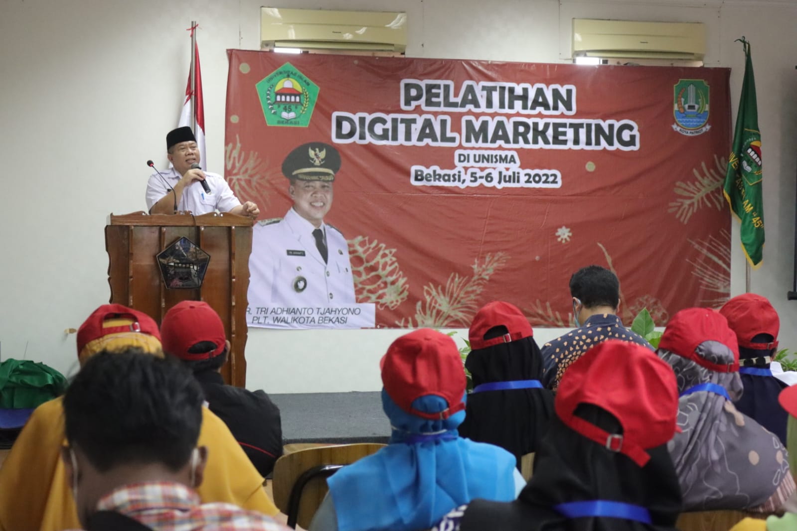 Selama 2 Hari, 100 Pelaku UMKM Ikuti Pelatihan Digital Marketting Dari DISKOPUKM Kota Bekasi