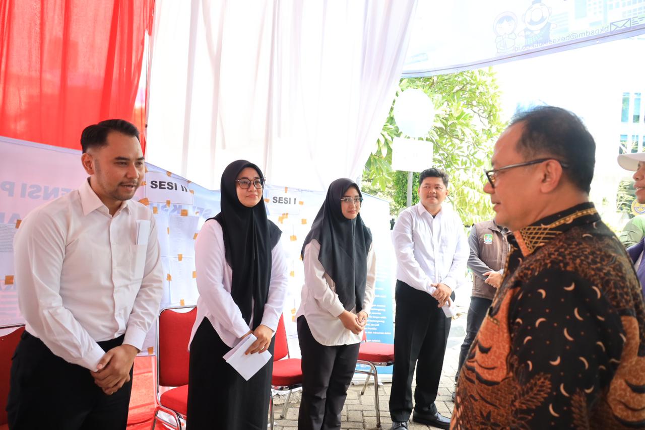 Pj. Wali Kota Bekasi Tinjau Pelaksanaan Uji Kompetensi Calon PPPK Lingkup Pemkot Bekasi