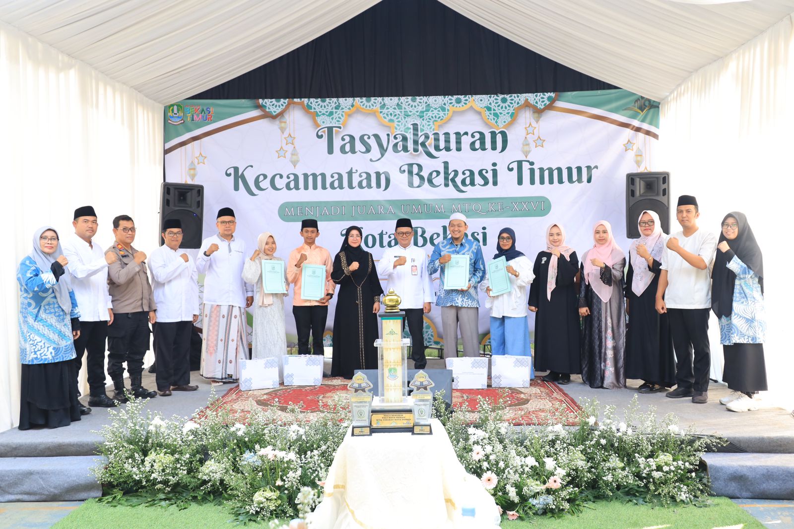 Kecamatan Bekasi Timur Gelar Syukuran Atas Raihan Juara Umum MTQ Tahun 2024