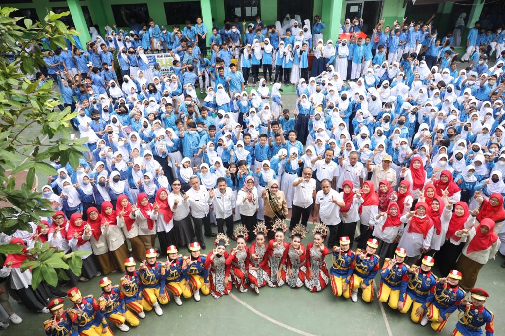 Sambangi Sekolah Bunda Literasi Gali Potensi Siswa
