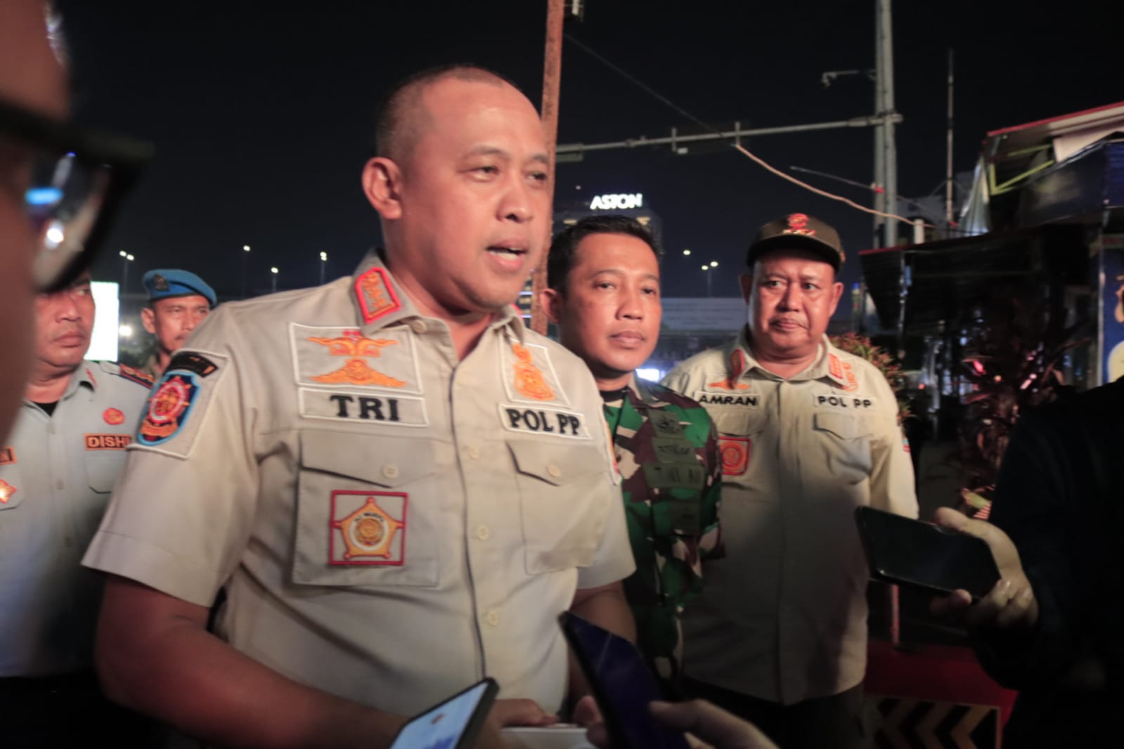 Malam Takbiran, Plt. Wali Kota Pantau Langsung Situasi dan Kondisi di Pos Pengamanan Lebaran 2023