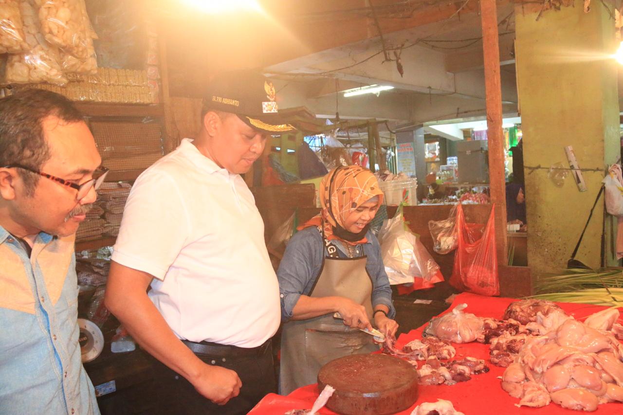 Wakil Wali Kota Bekasi Pantau Perkembangan Pasar Baru Bekasi
