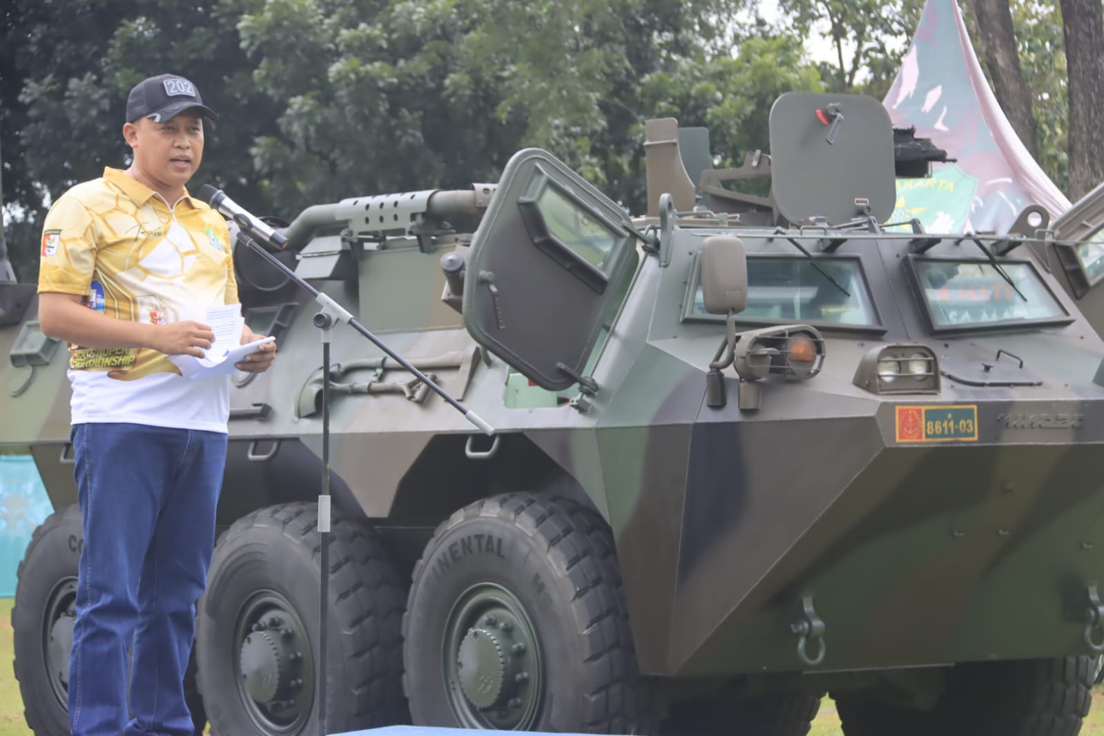 PERBAKIN DAN TAJIMALELA 202 MERIAHKAN HUT KOTA BEKASI YANG KE 25 DENGAN ADAKAN LOMBA TEMBAK