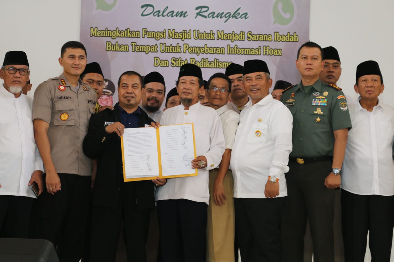 Deklarasi Anti Hoax dan Radikalisme Wilayah Kecamatan Rawalumbu, Mustikajaya dan Bantar Gebang
