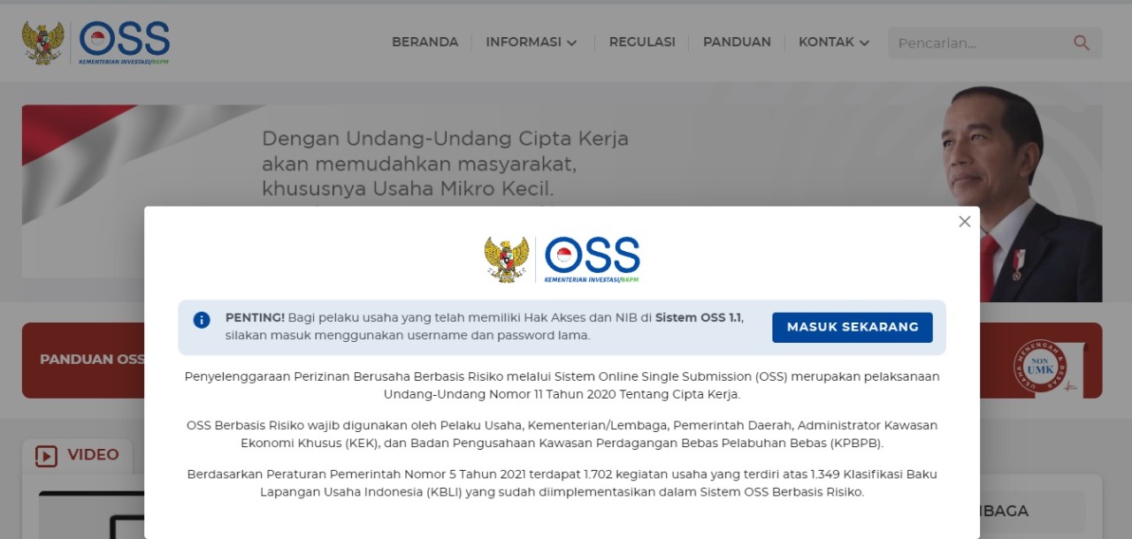 DPMPTSP KELUARKAN EDARAN TENTANG PENYELENGGARAAN PERIZINAN BERUSAHA BERBASIS RESIKO