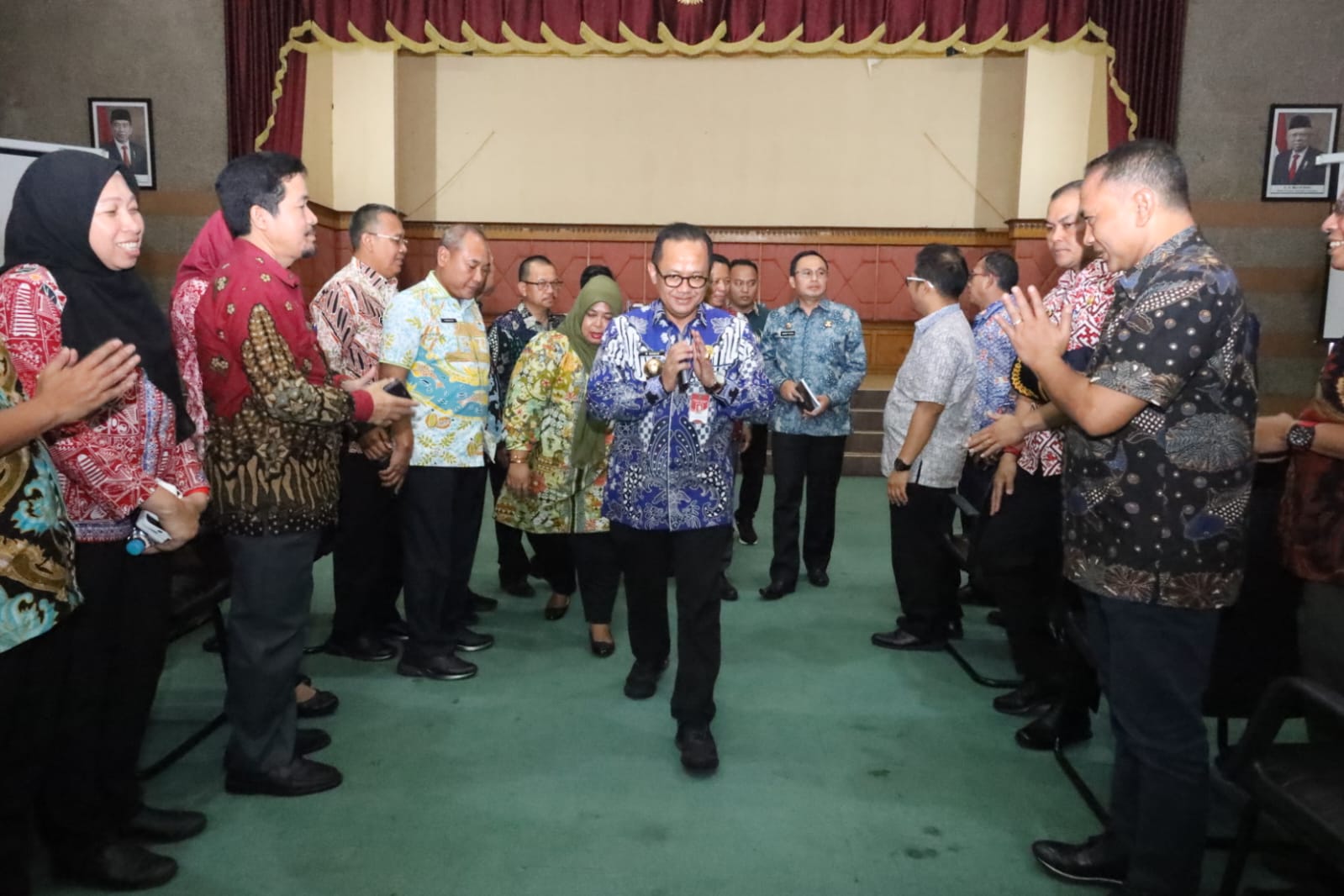 Rapat Koordinasi Perdana Pj. Wali Kota Bekasi Bersama Para Pejabat Pemerintah Kota Bekasi