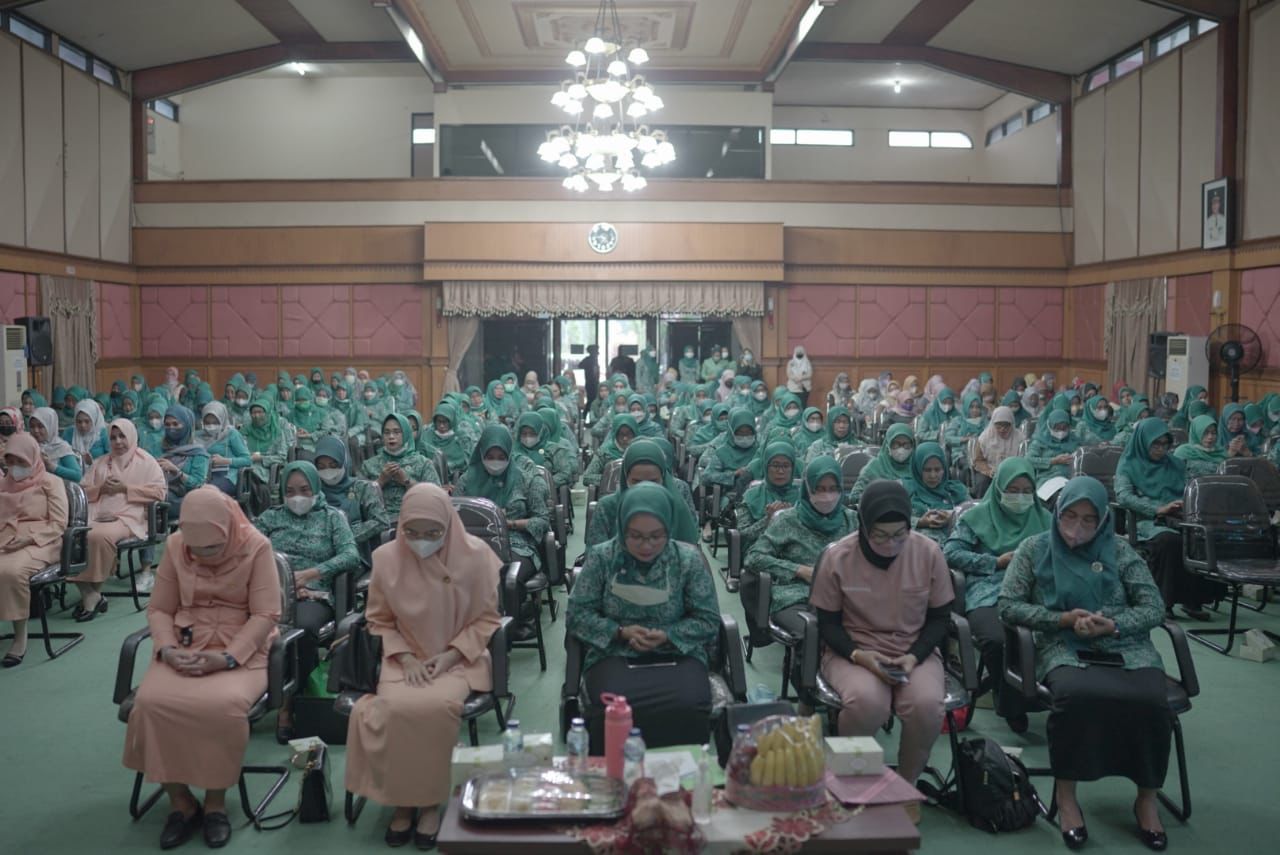 Pertemuan Rutin TP PKK dan DWP Gelar Seminar Untuk Tingkatkan Pengetahuan