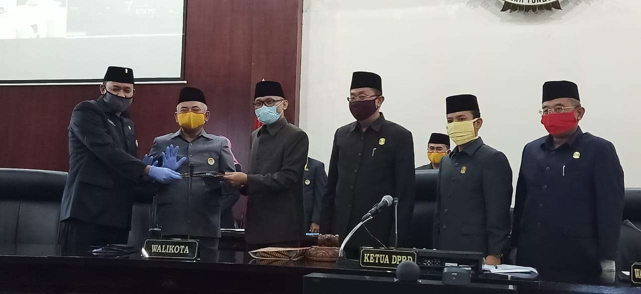 Sidang Paripurna Penyampaian LKPJ Pemerintah Kota Bekasi Akhir Tahun Anggaran 2019