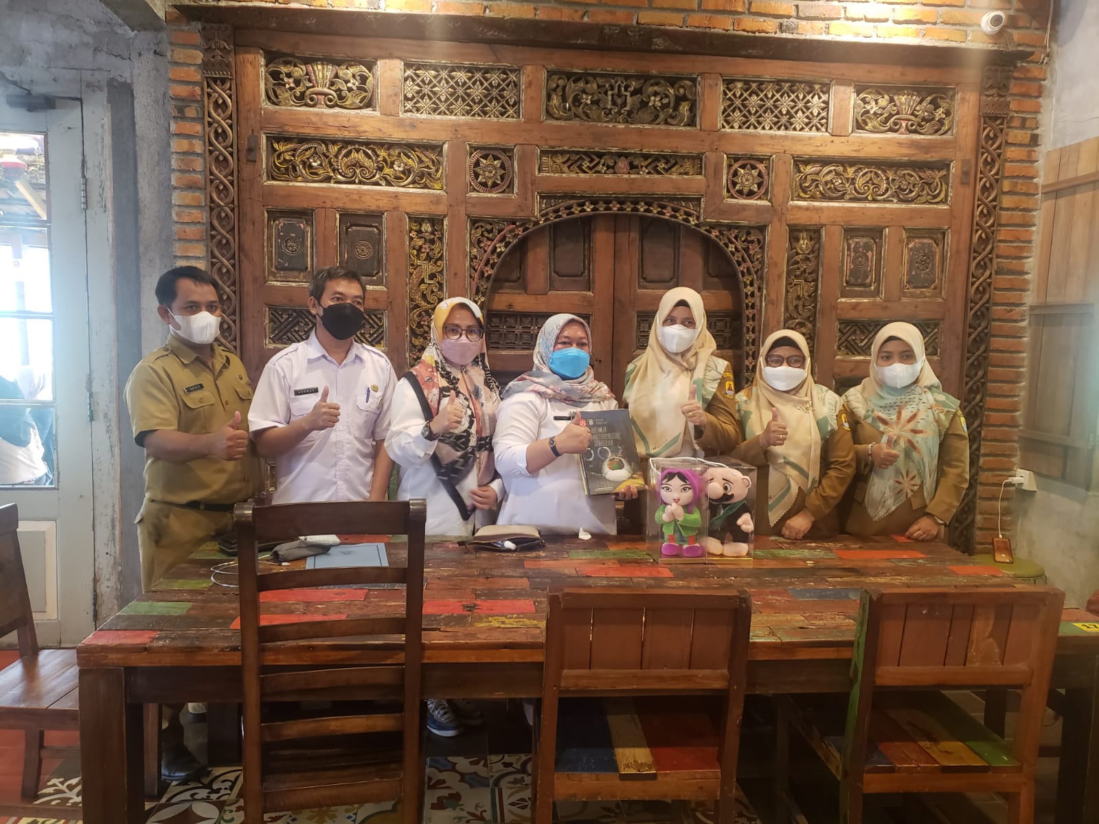 TINGKATKAN KAPASITAS, DISKOMINFO KABUPATEN CIREBON KUNJUNGI HUMAS KOTA BEKASI