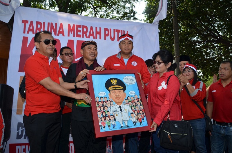Kota Bekasi Ikut Ramaikan Parade Kirab Kebangsaan, Wali Kota Bekasi di Beri Gelar Pemimpin Pancasila