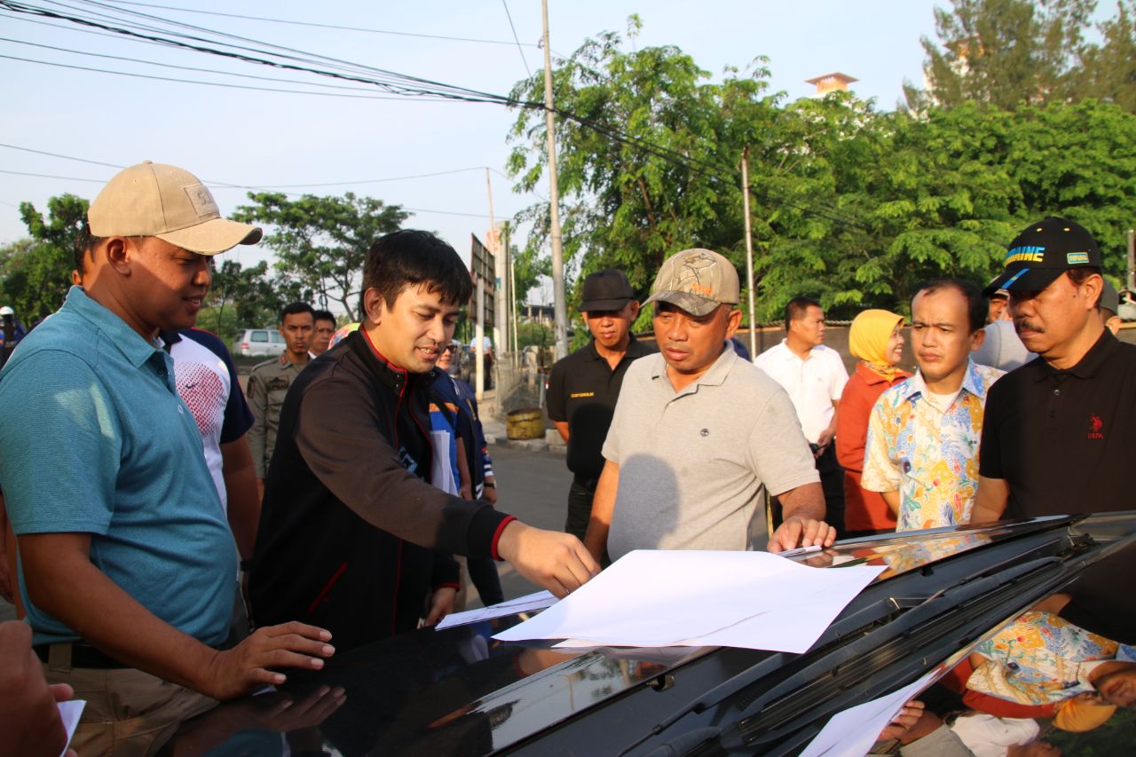 Cek Lokasi Pembangunan Fly Over Rawa Panjang, Wali Kota Bekasi Revisi Ulang Gambar Rencana Tersebut