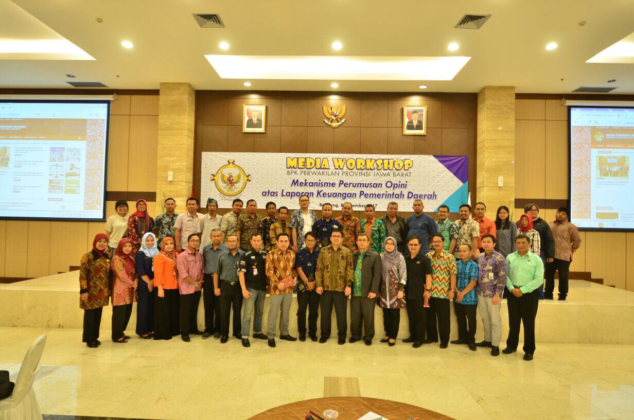 BPK Jabar  Gelar Workshop Libatkan Humas dan Media