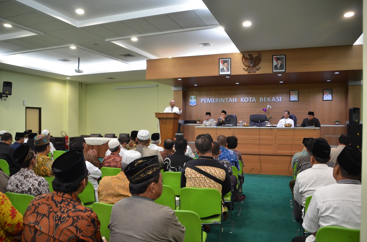 Wali Kota Bekasi lakukan Silahturahmi dengan Majelis Umat Beragama