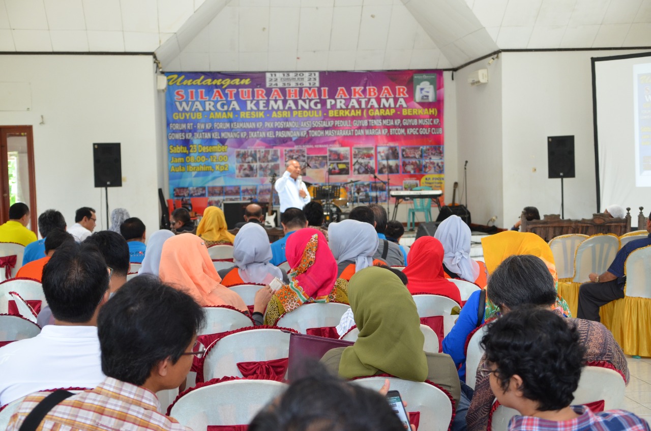 Hadiri Silahturahmi Akbar Warga Kemang Pratama Wali Kota Akan Buat Tim Untuk Selesaikan Permasalahan