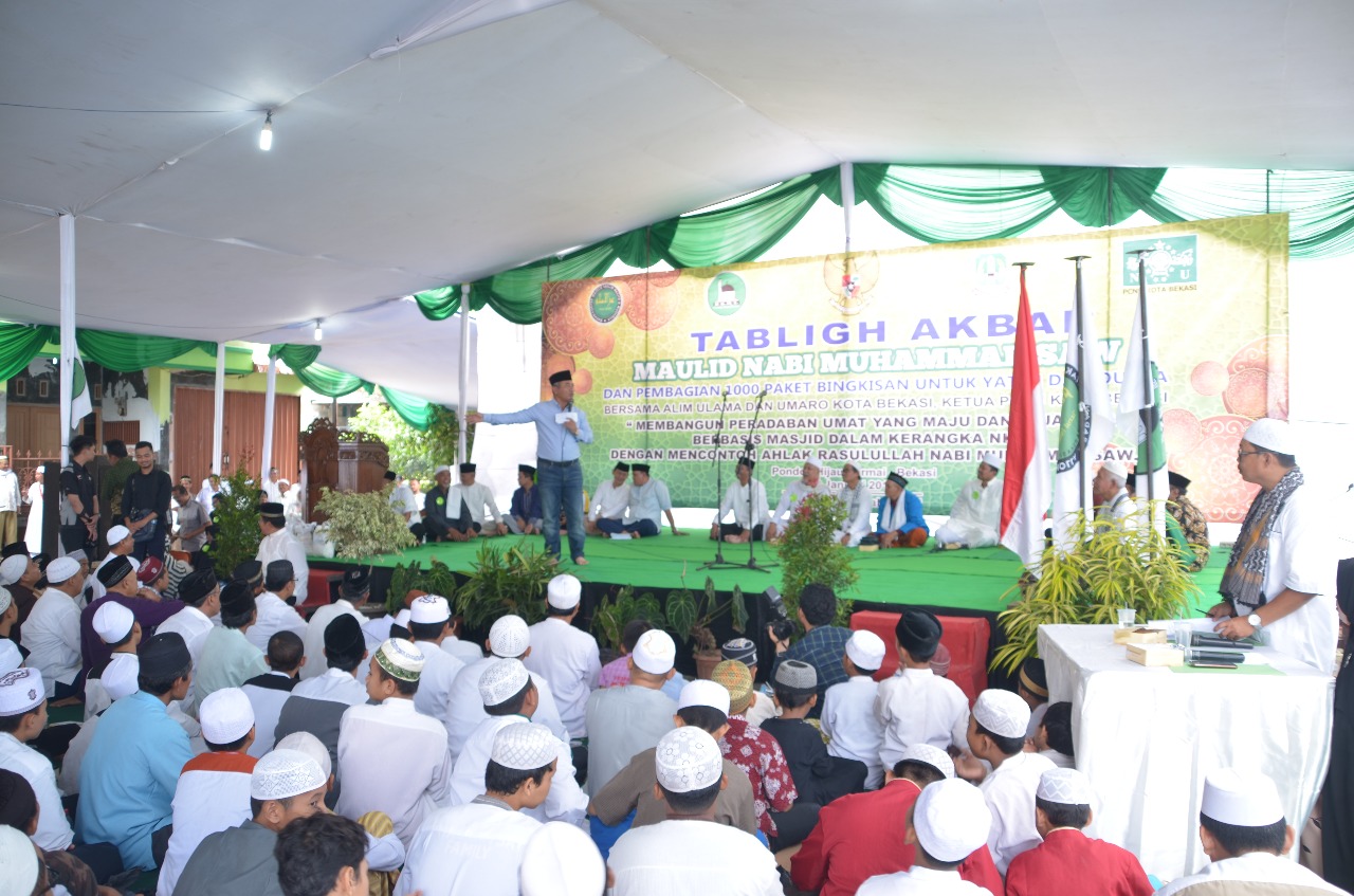 Wali Kota Hadiri Peringatan Maulid Nabi Muhammad SAW di Perumahan Pondok Hijau Permai