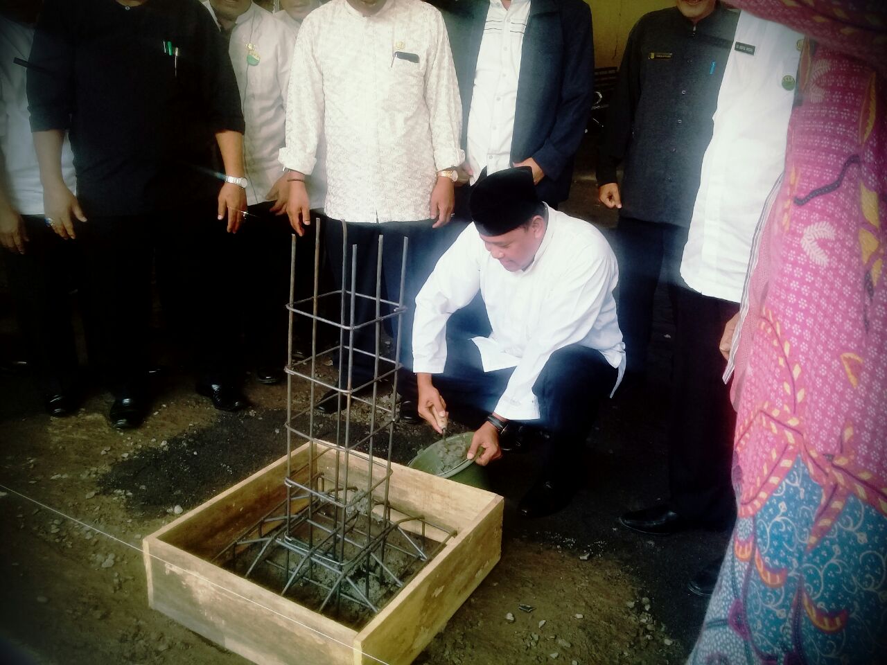 Pemkot Bekasi Simbolis Awali Pembangunan Masjid Al-Ikhlas