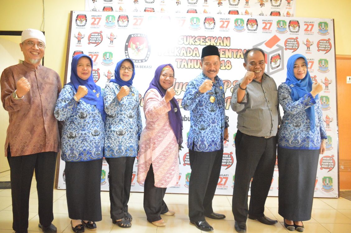 Ruddy Gandakusumah Berkoordinasi dengan KPU Kota Bekasi