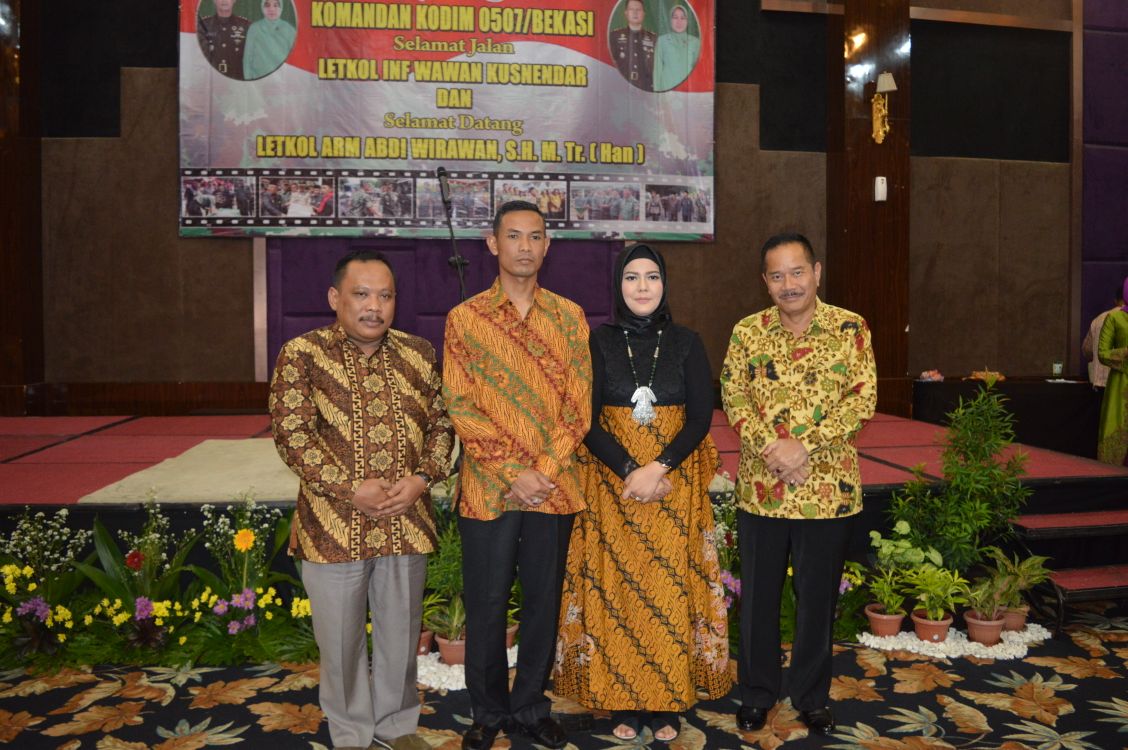 Pj Walikota Hadiri Lepas Sambut Dandim 0507/Kota Bekasi 