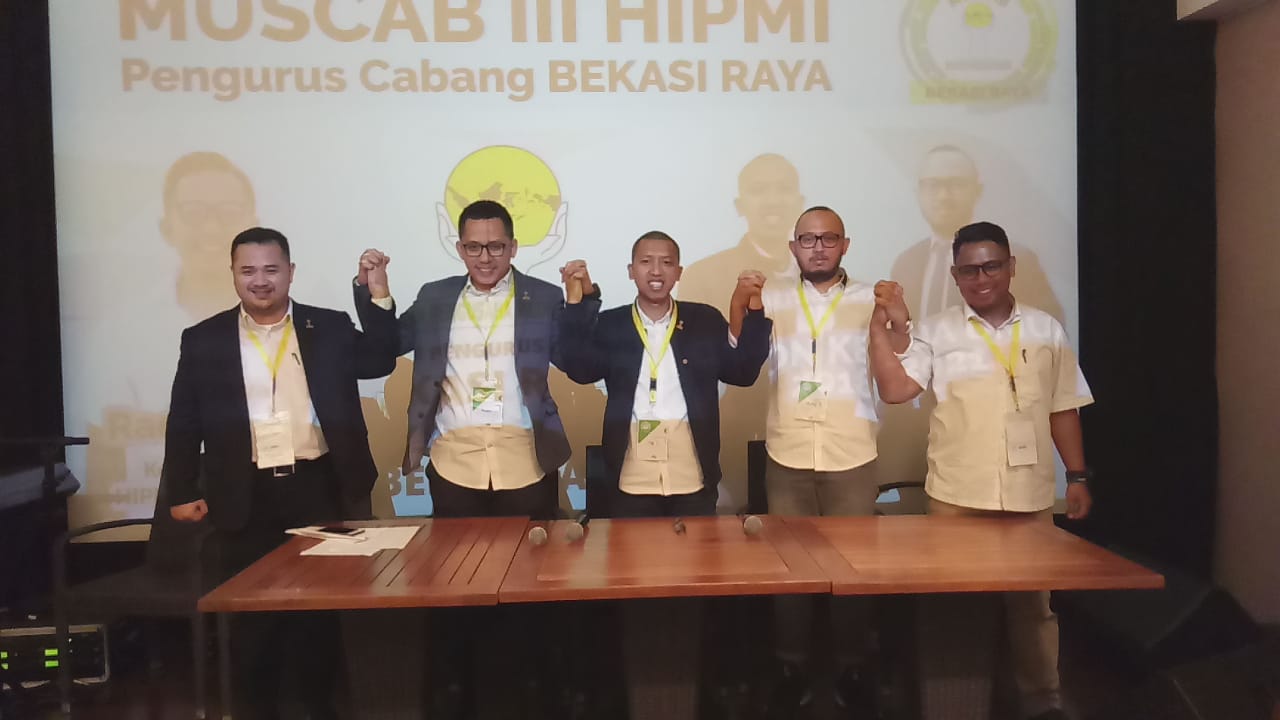 Miliki Pemimpin Baru, HIPMI Bekasi Raya Siap Bersinergi dengan Pemerintah