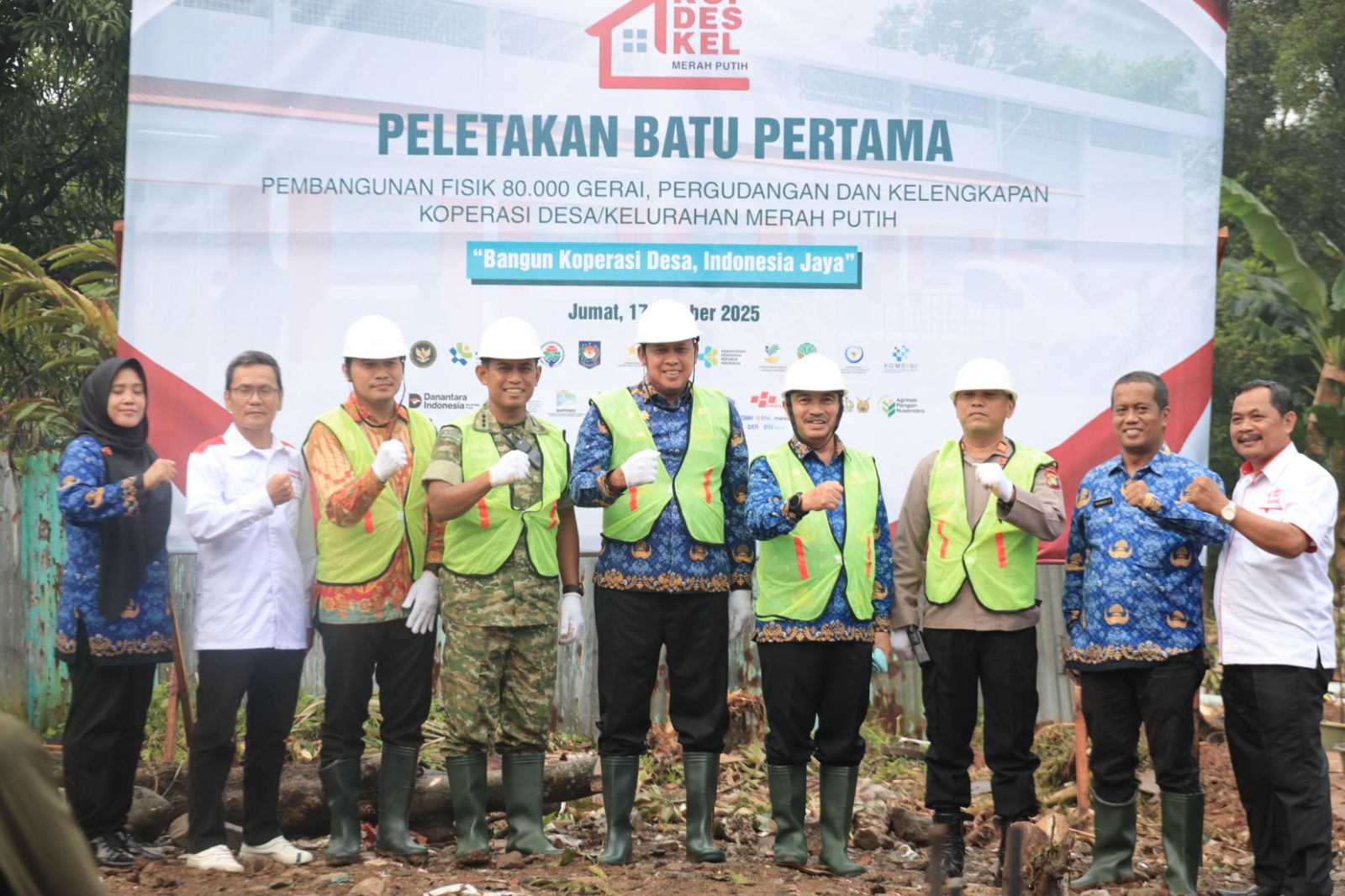 Dukung Program Nasional Koperasi Desa, Wali Kota Bekasi Awali Pembangunan Gerai di Rawalumbu