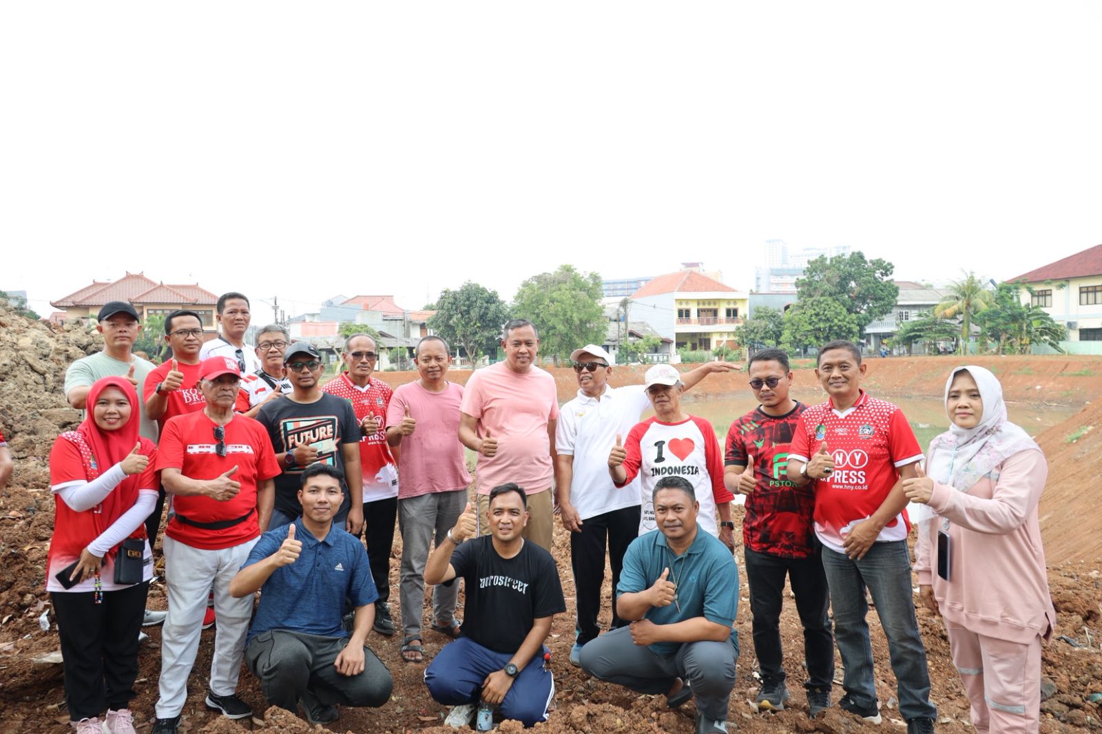 Wali Kota Tinjau Pengerjaan Polder Air Sepanjang Jaya, Kurangi Banjir dan Tambah Ruang Publik Warga