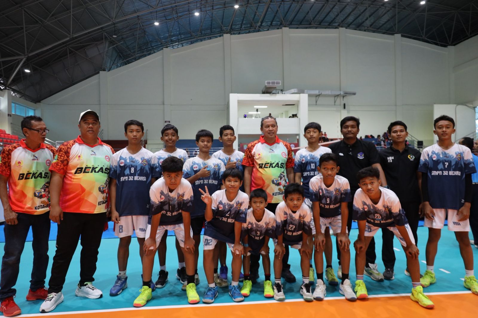 Wali Kota Bekasi Buka Turnamen Voli Antar SMP Negeri se-Kota Bekasi