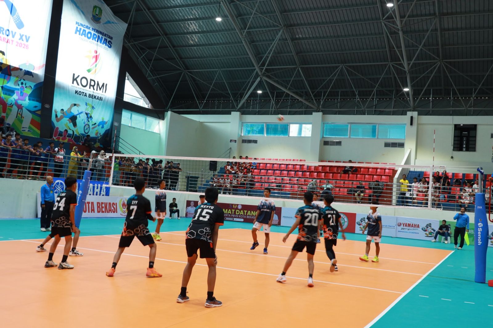 Wali Kota Bekasi Buka Turnamen Voli Antar SMP Negeri se-Kota Bekasi