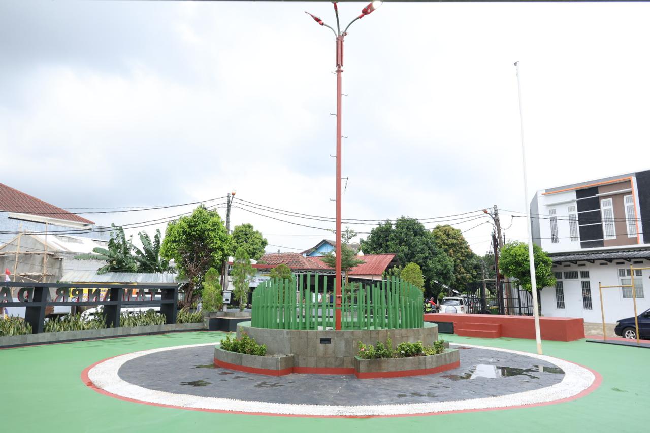 Wajah Baru di Bintara, Wali Kota Bekasi Meresmikan Taman Pradana