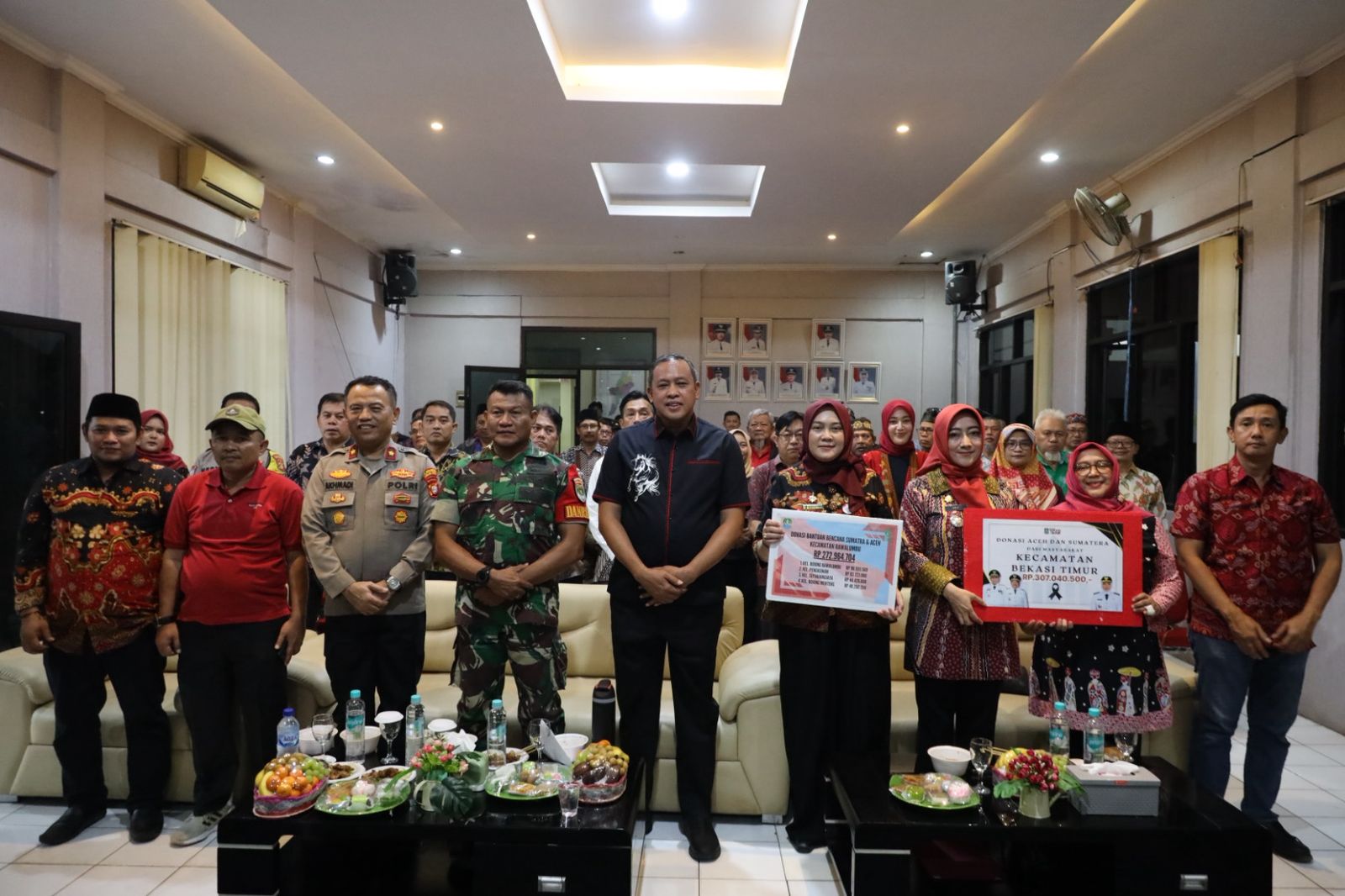 Malam Puncak Penggalangan Donasi Kecamatan Bekasi Timur dan Rawalumbu