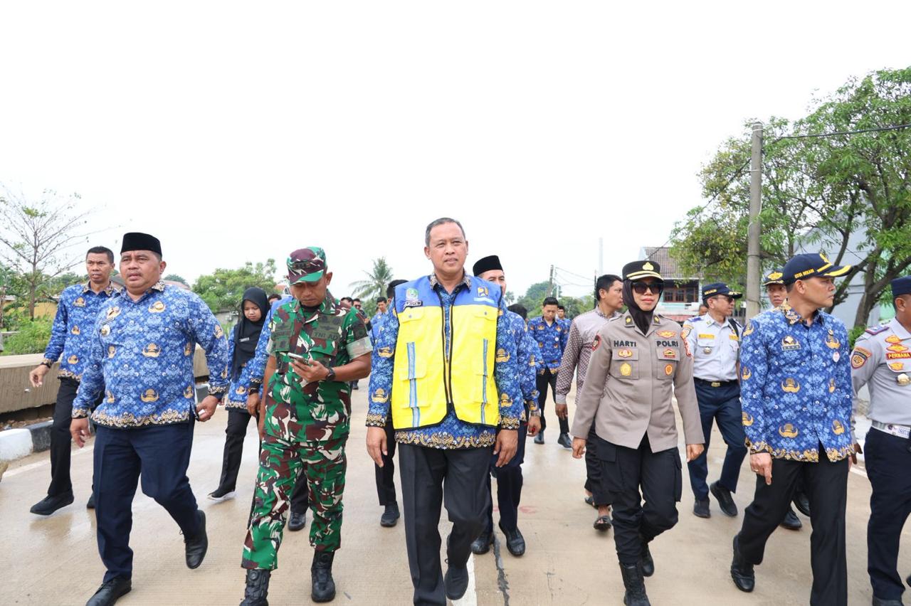 Walikota Bekasi Resmikan Sisi Barat Jl Perjuangan, Akses Jalan Semakin Lebar dan Lancar