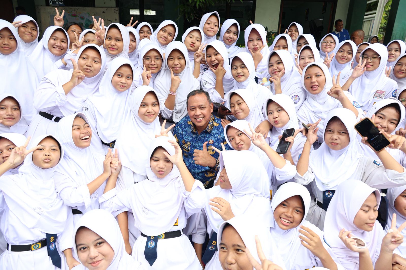 Anti Bullying di SMPN 17 Bekasi, Wali Kota Dukung Deklarasi Agen Perubahan Anti Perundungan