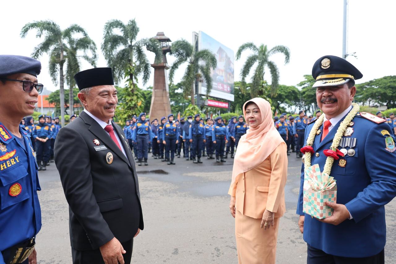 Wawali Harris Bobihoe Lepas Kadis Damkarmat, Terus Berikan Pengabdian Terbaik Bagi Bangsa Dan Negara