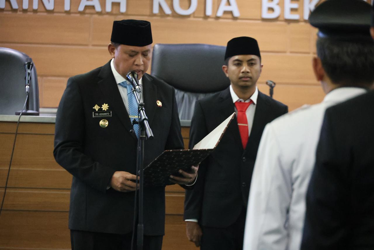 Wali Kota Bekasi Lakukan Rotasi dan Mutasi Pejabat, Dorong ASN Berprestasi dan Berwawasan Global