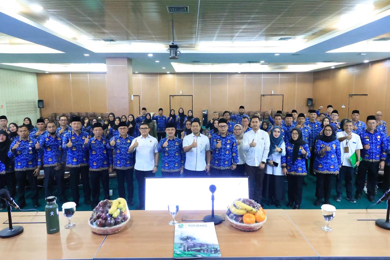 Wakil Wali Kota Bekasi Buka Rakor Optimalisasi Jaminan Sosial Ketenagakerjaan Konstruksi Tahun 2026