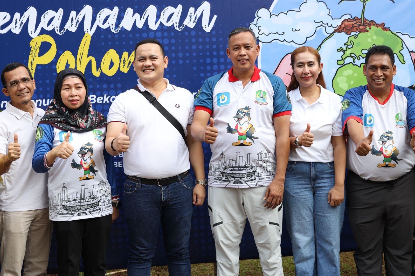 Wali Kota Bekasi Gaungkan Sedekah Udara Lewat Penanaman Pohon di Bulan K3 Nasional 2026