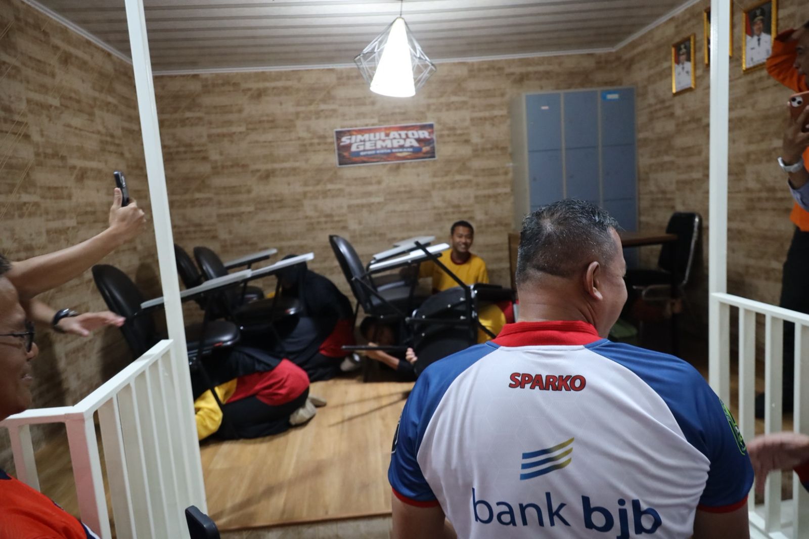 Launching Simulator Gempa, Tri Adhianto Ajak Anak Anak Sekolah Manfaatkan Edukasi Ini