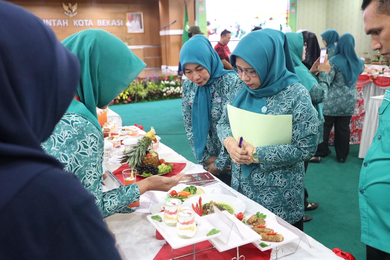 Pemerintah Kota Bekasi Dorong Kreativitas Olahan Pangan Lokal Lewat Lomba Kreasi Makanan Etnik