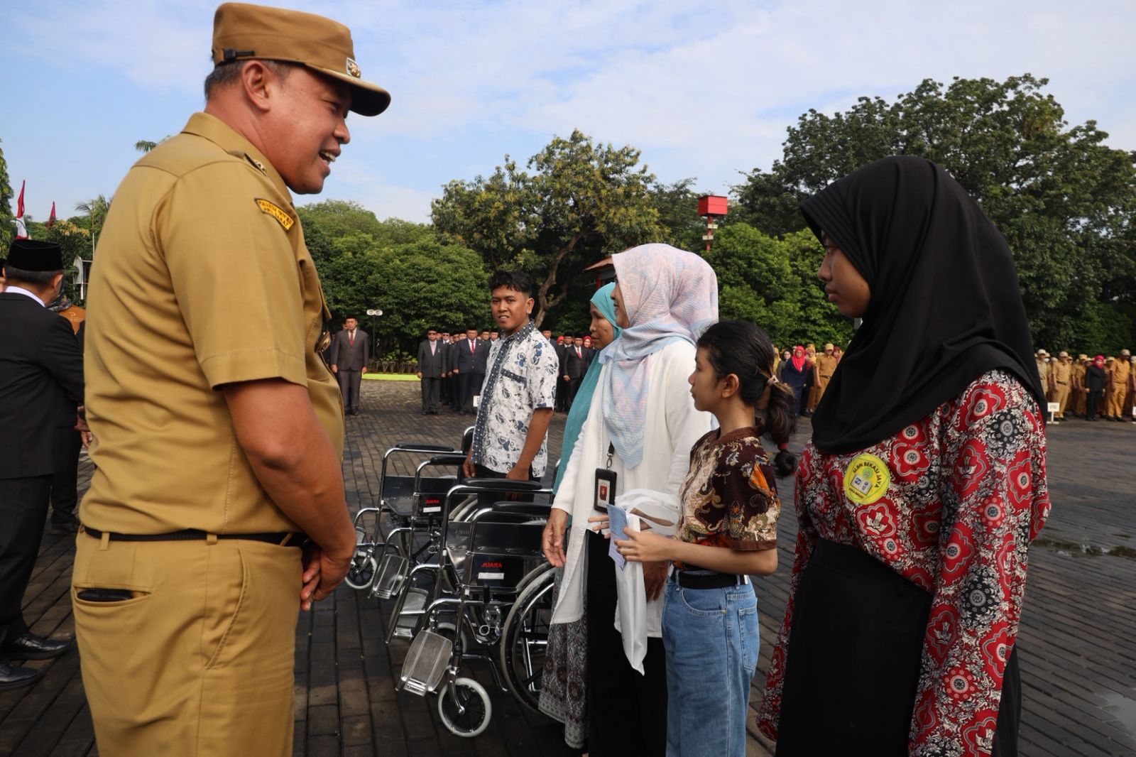 27 Unit Kelengkapan Disabilitas di Salurkan, Wali Kota Galakkan Disiplin ASN