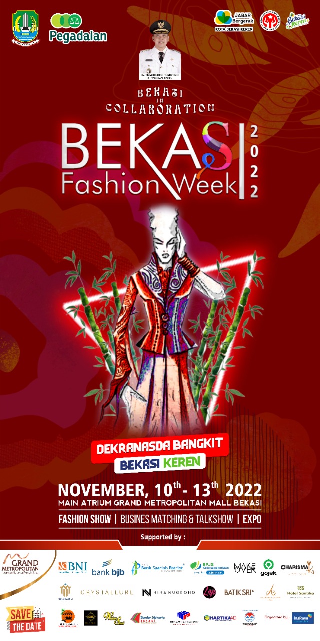 Angkat Tema Bekasi in Collaboration, Bekasi Fashion Week 2022