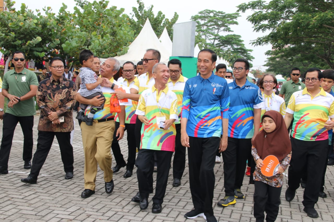 Hari Disabilitas Internasional, Ir. Joko Widodo Hadiri Acara di Kota Bekasi