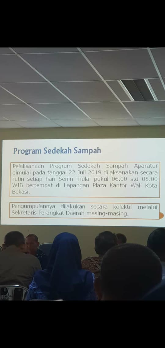 Pemkot Bekasi Akan Canangkan Program Sedekah Sampah