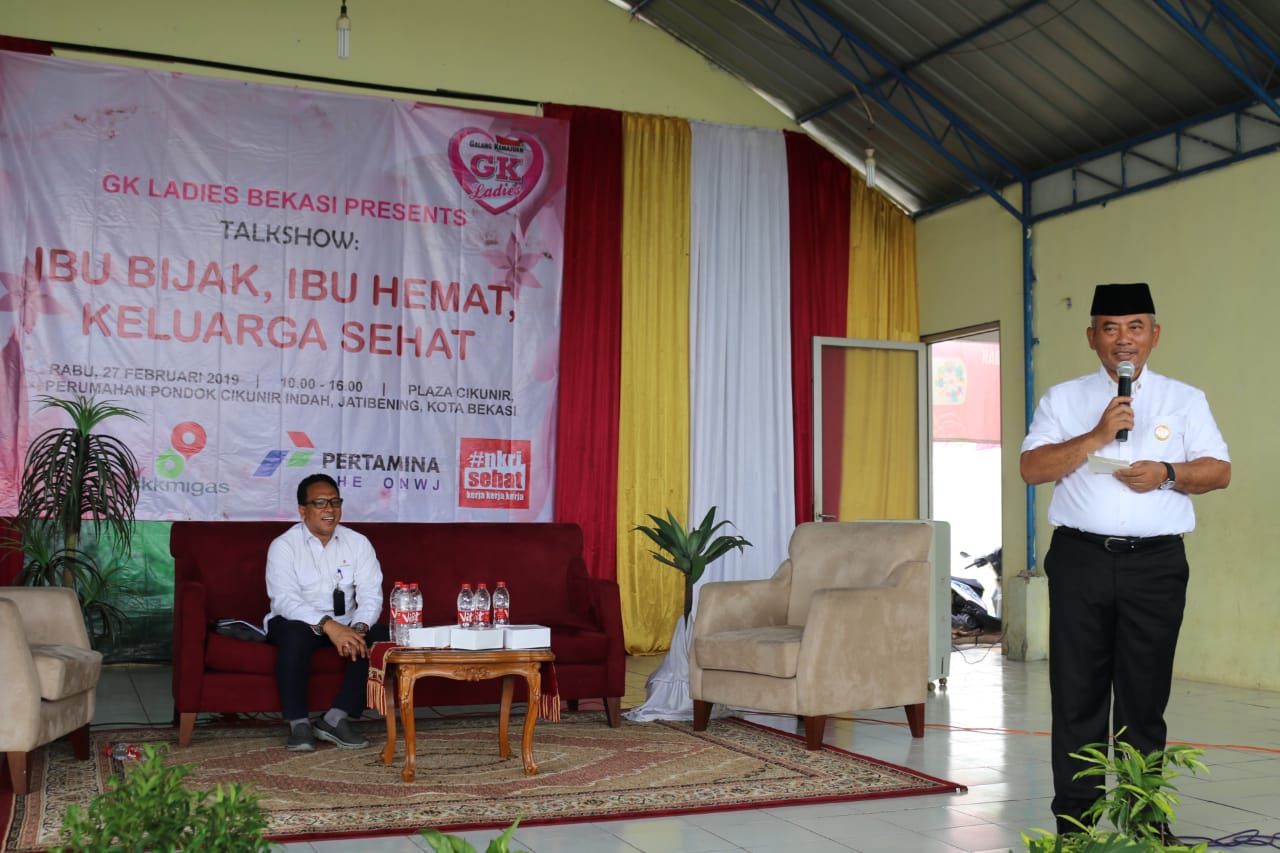 Wali Kota Bekasi Hadiri Talkshow GK Ladies Bertemakan Ibu Bijak, Ibu Hemat dan Keluarga Sehat