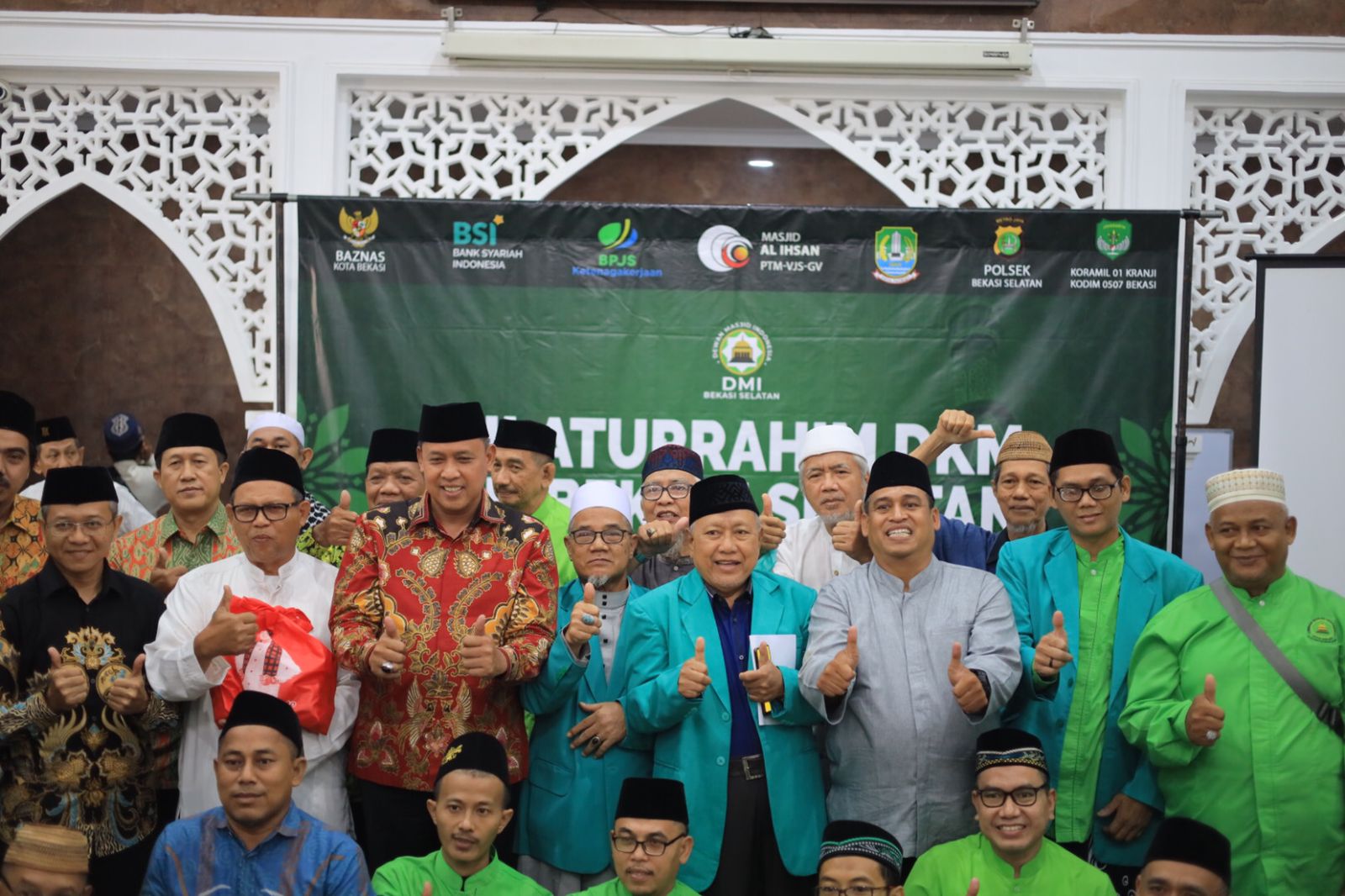 WALI KOTA BEKASI APRESIASI AJANG SILATURAHMI DKM SE-BEKASI SELATAN