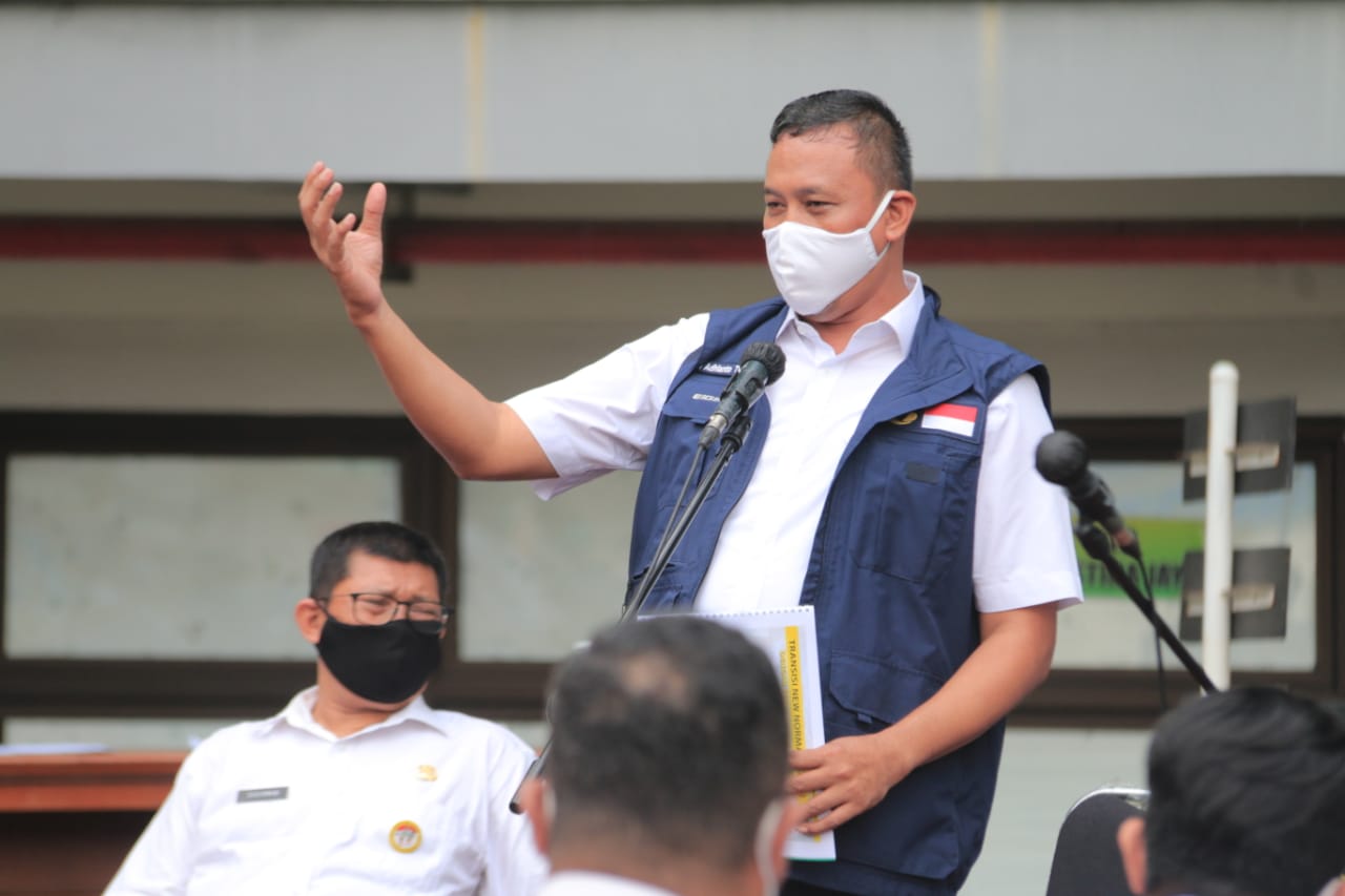 PEMDA KOTA BEKASI DISKUSI DENGAN ASOSIASI PENGUSAHA INDONESIA (APINDO) KOTA BEKASI